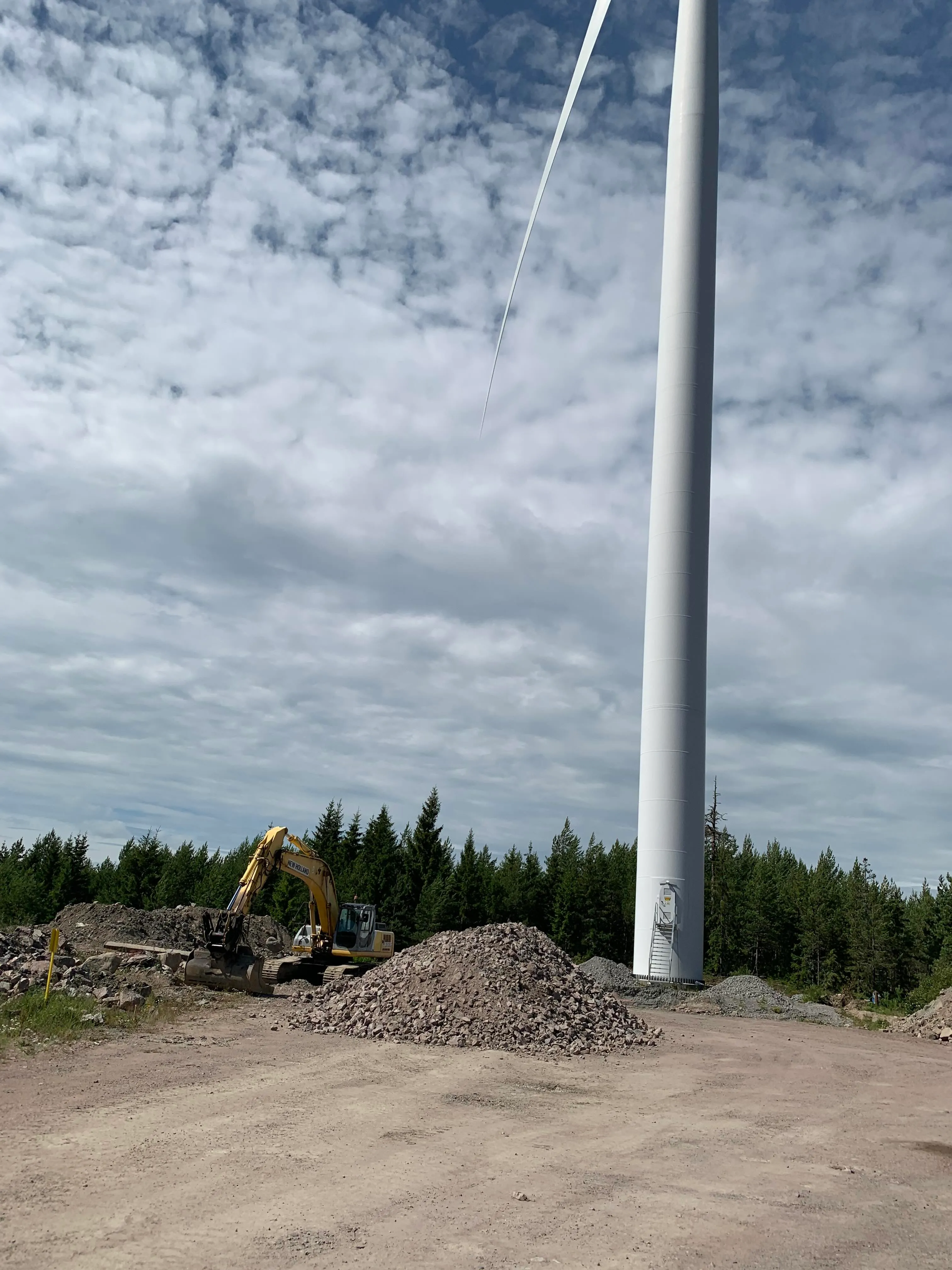 Ground work starting at Ljusterö