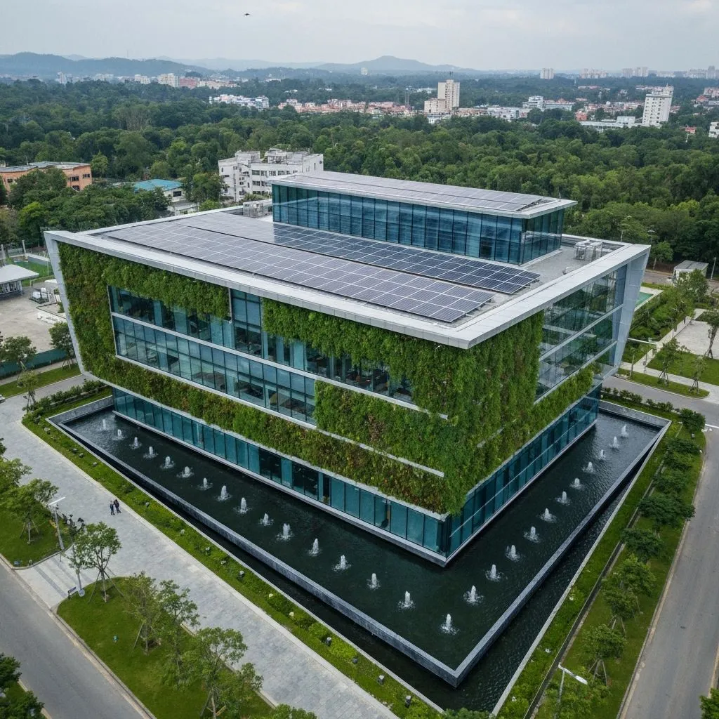 Sustainable building with hydrogen energy