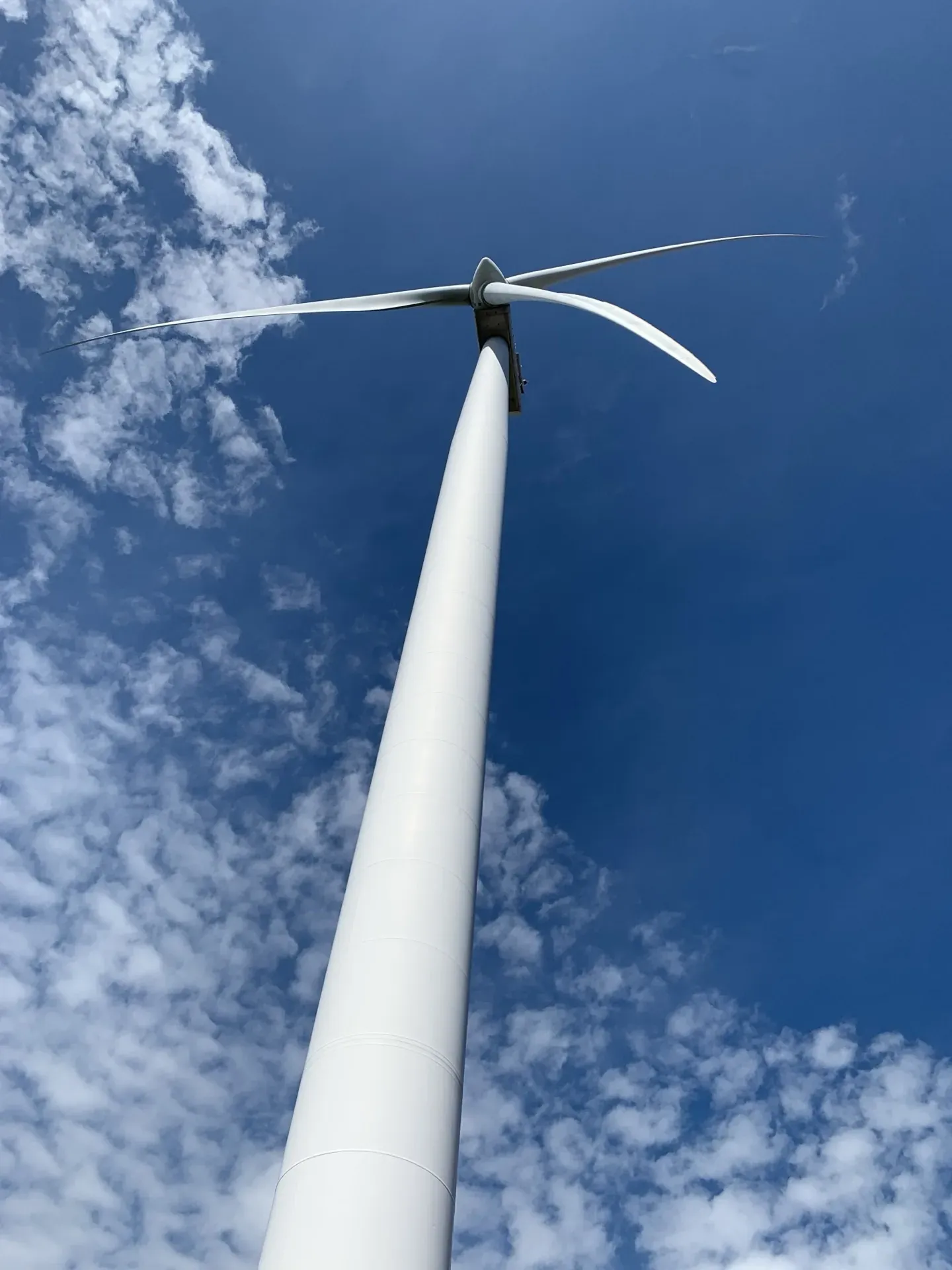 Wind turbine at Ljusterö
