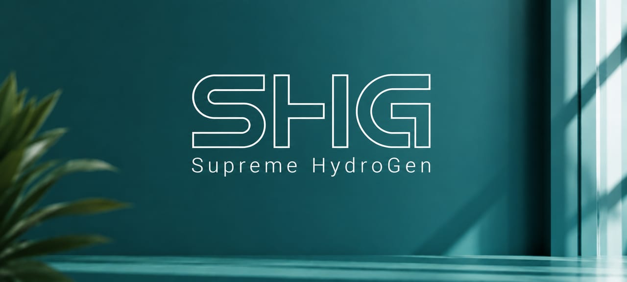 Supreme HydroGen-logotyp för SHG:s sommarpraktik 2026
