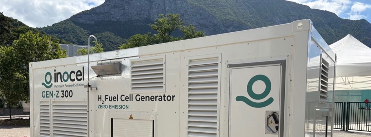 Inocel GEN-Z 300 – vätgasdriven bränslecellsgenerator i alpin miljö